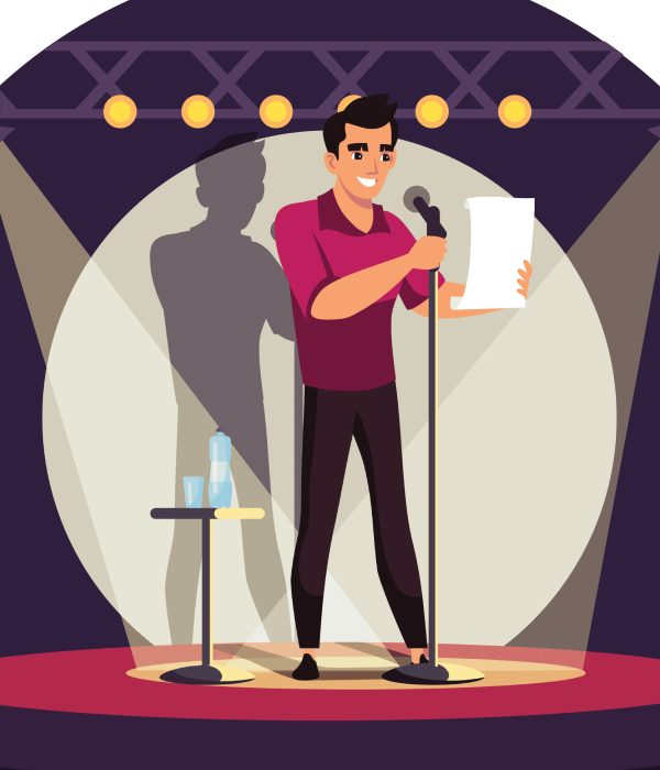 negative opinions in stand up comedy routines